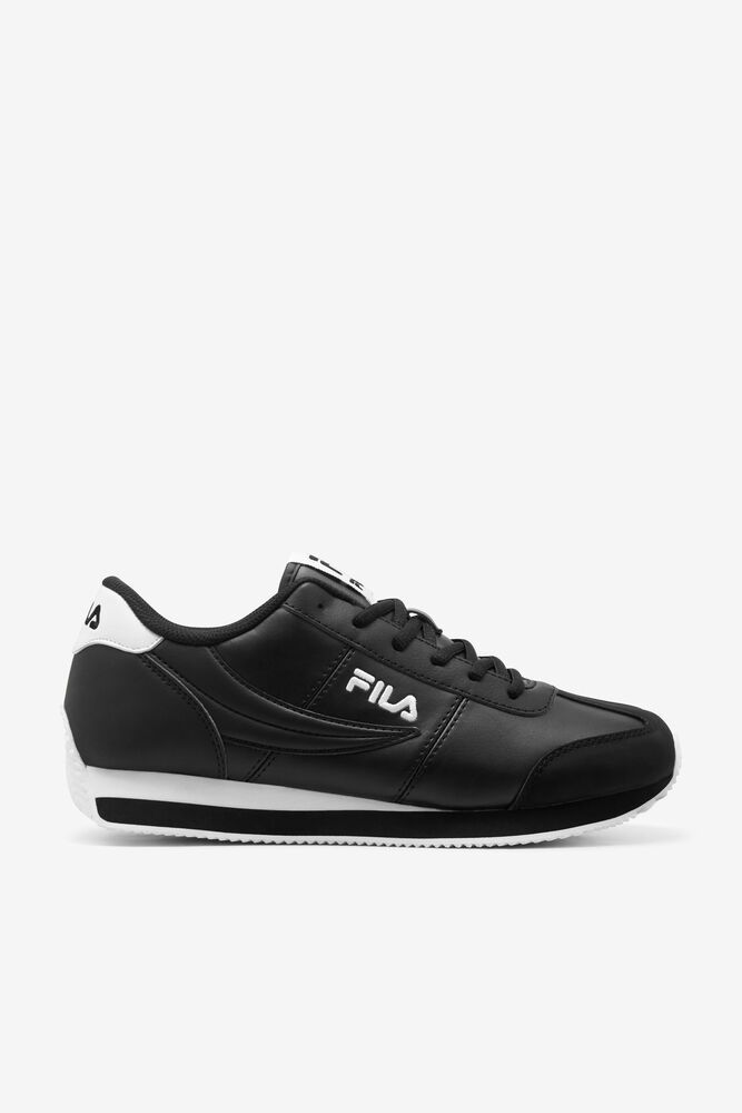 Fila Trainers Mens Black Province - Ireland 92346-HEWT